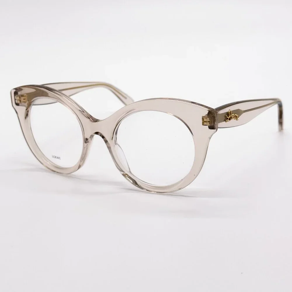 NEW LOEWE LW50074I 057 EYEGLASSES WOMEN CLEAR PINK EYEGLASSES LOEWE